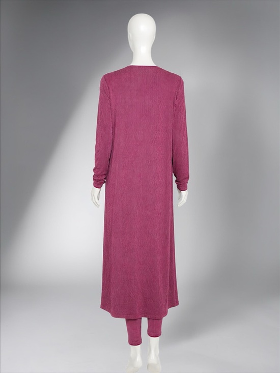 Longline Ribbed Jumpsuit Set - Picture 7 of 13